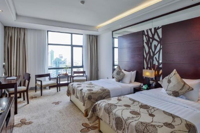 Phòng Deluxe Twin River view